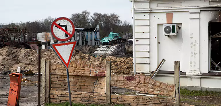 Partial or Full Foundation Collapse in Newport East, RI